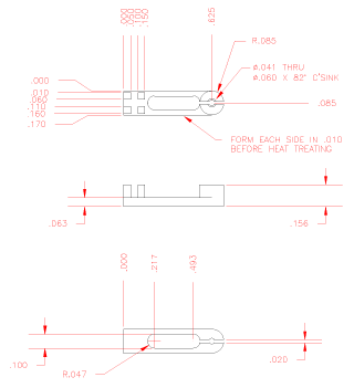 P/N HPK-PCB-040 High Current PCB Mount. Contact For Test...